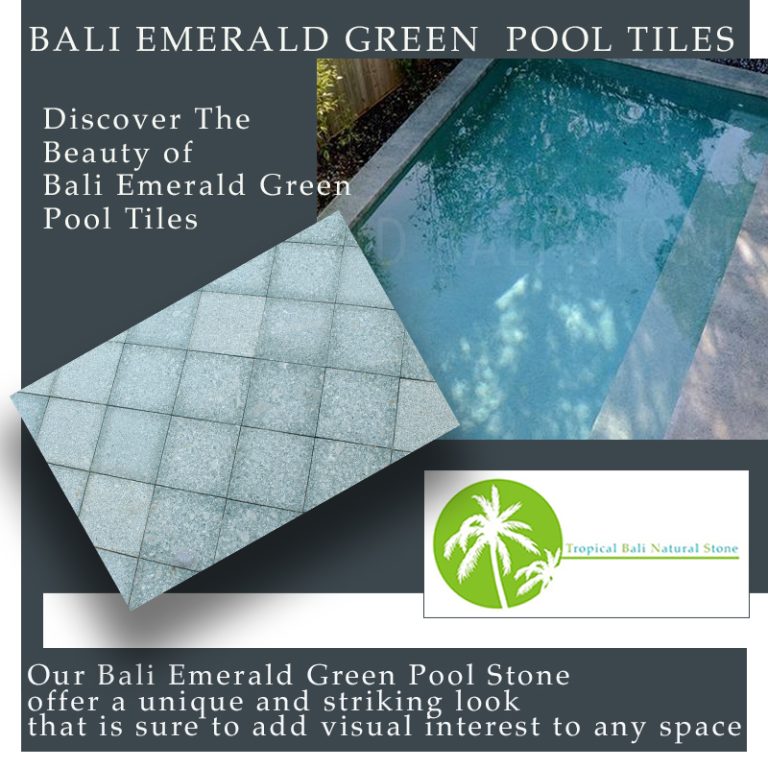 Bali Green Stone tiles,Bali Green Pool Tiles,emerald green Stone