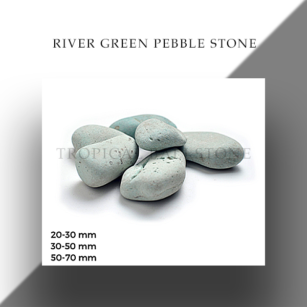 "Natural Bali Stone Pebbles - A Slice of Tropical Elegance."