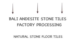 Bali Gray Andesite Stone Tiles - Bali black andesite stone tiles